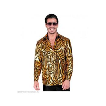Party ing zebra mintás arany színű férfi jelmez L/XL-es méretben kép