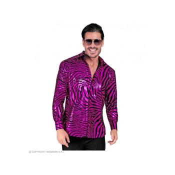 Party ing zebra mintás lila színű férfi jelmez L/XL-es méretben kép