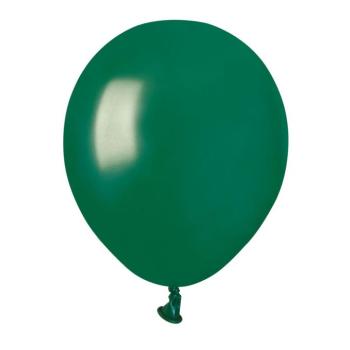Pasztell lufi - Smaragd 13 cm kép