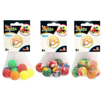Pattogó kis labdák hálóban 10db-os szett többféle 1db - Simba Toys