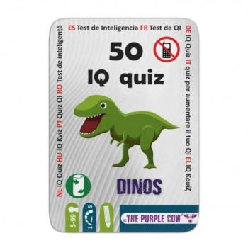 PC 50 IQ kvíz: dinoszauruszok - foglalkoztató kártyák kép