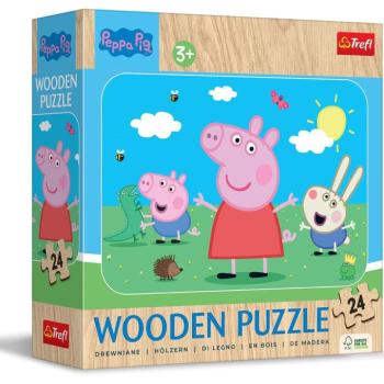 Peppa malac 24db-os fa puzzle - Trefl kép