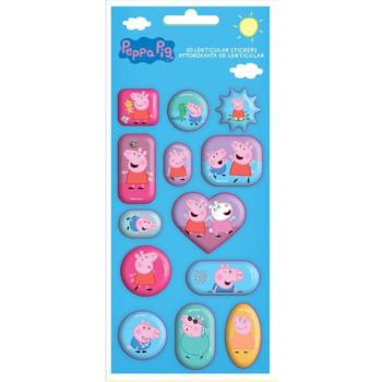 Peppa malac 3D-s hologramos 13db-os matrica szett kép