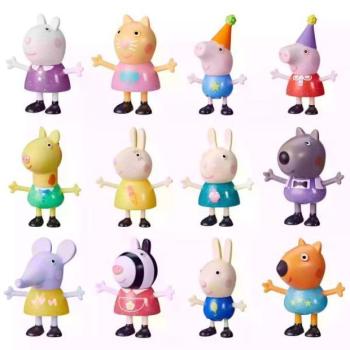 Peppa Malac: Gyűjthető szülinapozó minifigurák többféle változatban 1db kép