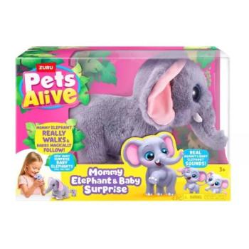 Pets Alive - Elefánt mama meglepetés kicsinyekkel kép