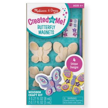 Pillangók fa hűtőmágnes készítő - Melissa & Doug kép