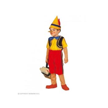 Pinokkió jelmez fiú jelmez 110 cm-es méretben