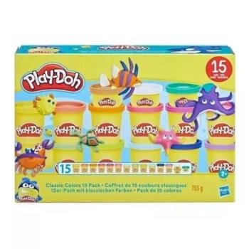 Play-Doh: 15 darabos klasszikus színes gyurma szett kép