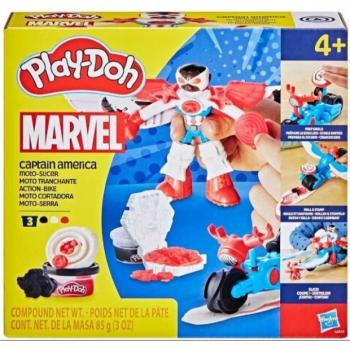Play-Doh: Marvel Amerika Kapitány Moto Slicer játékszett - Hasbro kép