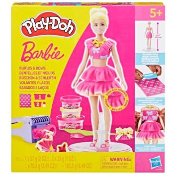 Play-Doh: Barbie fodrok és masnik gyurmaszett - Hasbro kép