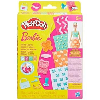 Play-Doh: Barbie gyöngyök és masnik gyurma szett - Hasbro kép