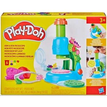 Play-Doh: Wonder Glow mikroszkópos gyurmaszett világító elemekkel – Hasbro kép