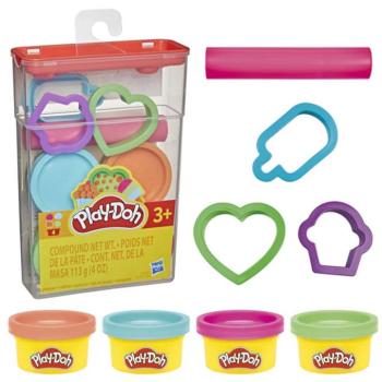 Play-Doh: Gyurmakészlet tárolóban – Édesség formákkal - Hasbro kép
