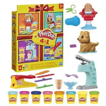 Play-Doh: Mini Bundle 4 az 1-ben klasszikus játékgyűjtemény gyurmaszett - Hasbro kép