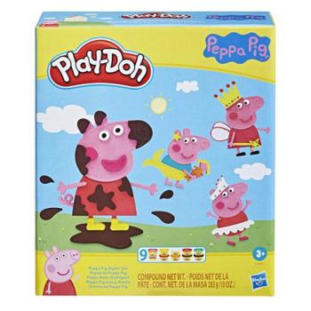 Play-Doh: Peppa Malac Stylin gyurmakészlet kiegészítőkkel - Hasbro kép