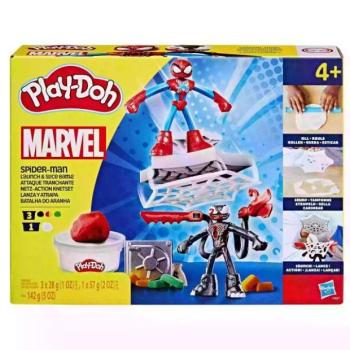 Play-Doh: Marvel Pókember Launch & Slice harci játékszett - Hasbro kép