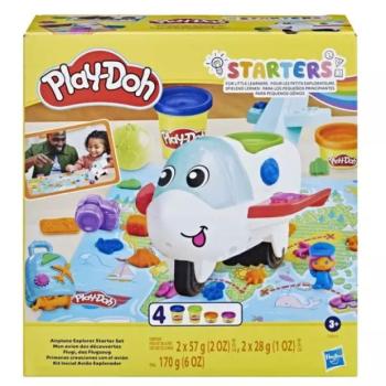 Play-Doh: Airplane Explorer kezdőkészlet gyurmaszett - Hasbro kép