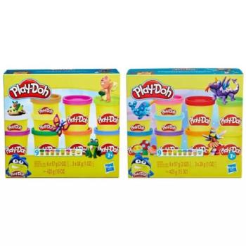 Play-Doh: Színes gyurmakészlet - 9 db-os, többféle kép
