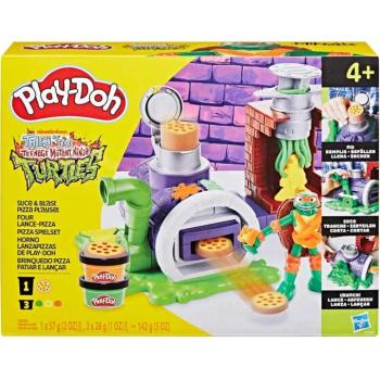 Play-Doh: Tini Ninja Teknőcök Slice and blast pizza játékkészlet - Hasbro kép