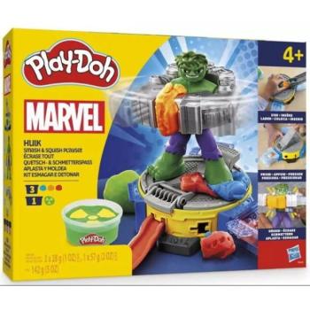 Play-Doh: Marvel Hulk Smash & Squish játékszett - Hasbro kép