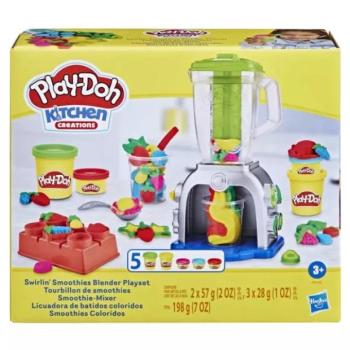 Play-Doh: Swirlin Smoothies Turmixgép 5 tégely gyurmával 198g kép