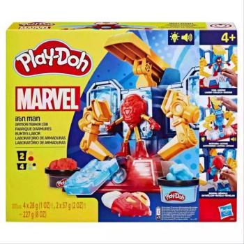 Play-Doh Marvel: Bosszúállók Vasember páncélgyártó laboratóriuma fénnyel és hanggal - Hasbro kép