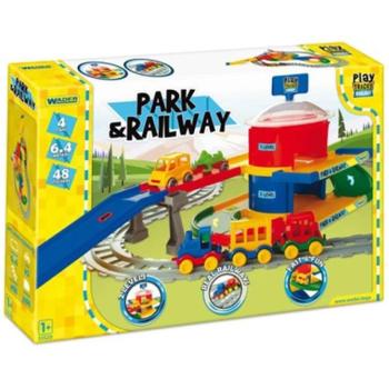 Play Track vasútpálya és parkolóház kép