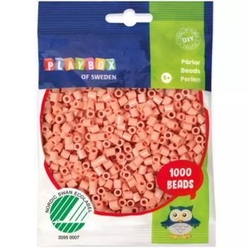 PlayBox: 5mm-es MIDI vasalható gyöngy 1000db-os fakó pink színben kép