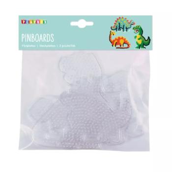 PlayBox: 5mm-es MIDI vasalható gyöngy alaplapok 3db-os csomag - Dinoszauruszok kép