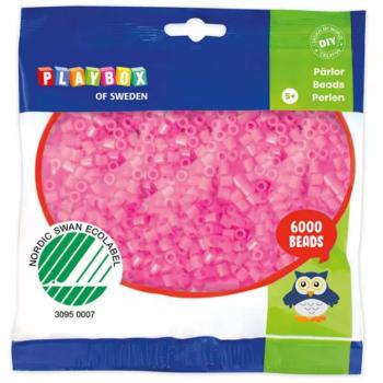 PlayBox: 5mm-es MIDI vasalható gyöngy pink színben 6000db-os csomag kép