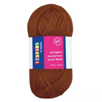 PlayBox: Akril fonal 50g barna kép