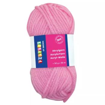 PlayBox: Akril fonal 50g pink kép