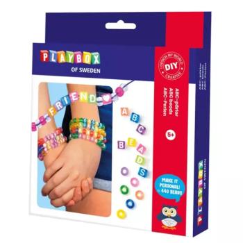 PlayBox: Betűs gyöngyfűző kreatív szett 440db-os kép