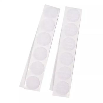 PlayBox: Fehér öntapadós tépőzár 20mm 12db-os szett kép