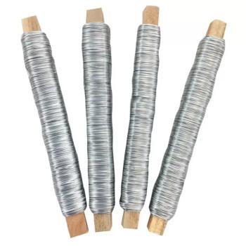 PlayBox: Fém 0,5mm-es kötöződrót ezüst színben 50m 4db-os szett kép