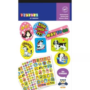 PlayBox: Kutyás és cicás matricák 700db-os kép