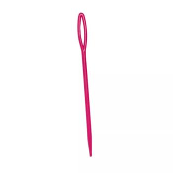 PlayBox: Műanyag rózsaszín hímzőtű 100db-os 8cm-es kép
