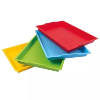 PlayBox: Műanyag színes tálca 41x31cm 1db kép