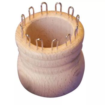 PlayBox: Nagy méretű fa kötőorsó 65x60mm kép
