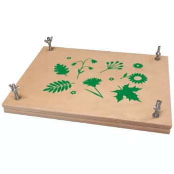 PlayBox: Növényprés fából 31,8x21,5cm kép