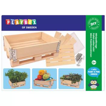 PlayBox: Raklap láda fából 18x28x8,65cm kép