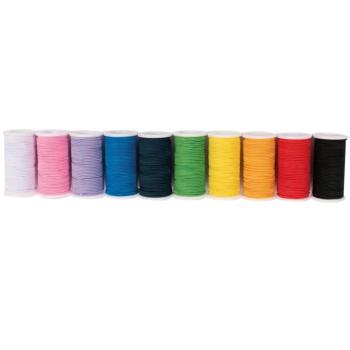 PlayBox: Rugalmas színes zsinórok 10x5m 1mm