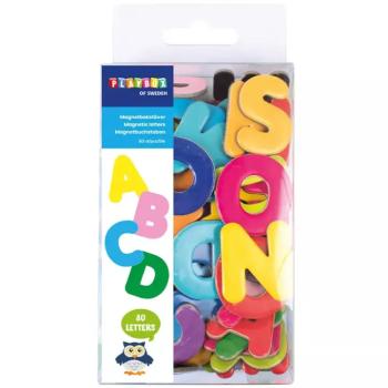 PlayBox: Színes, mágneses betűk 80db-os kép