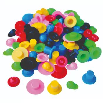 PlayBox: Színes műanyag sapka és kalap szett 144db-os kép