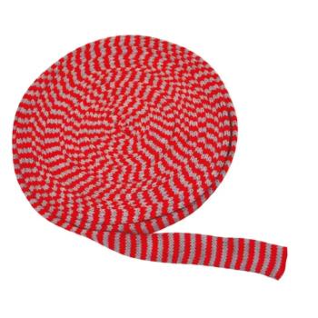 PlayBox: Tömhető piros-szürke textil tekercs 10m x 3cm kép
