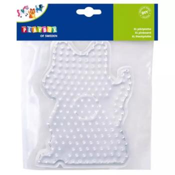 Playbox: XL vasalható gyöngy alaplap – 1 darab (cica, kutya vagy ló forma) kép