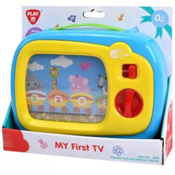 Playgo: Felhúzható, zenélő bébi TV kép