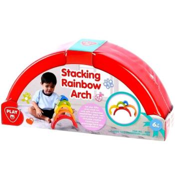Playgo: Szivárványos építő bébijáték kép