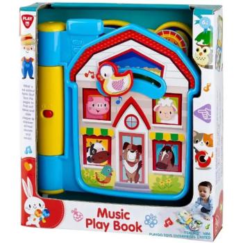 Playgo: Állatfarmi élet zenélő Mesekönyv kép