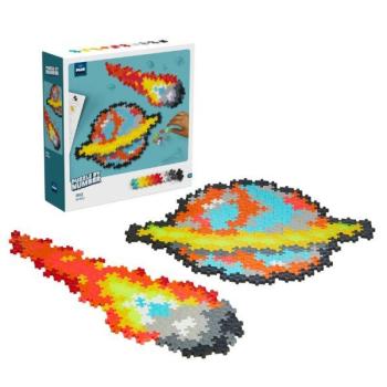 Plus-Plus: Szám szerinti műanyag puzzle - Űrmozaik kép